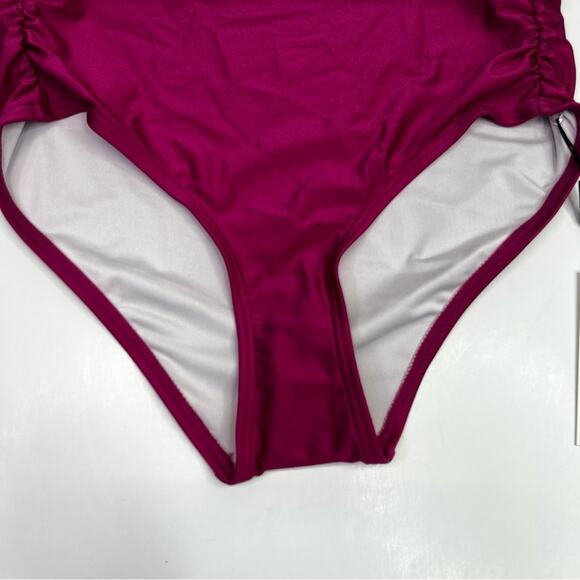Calvin Klein Convertible Bikini bottom fuchsia shimmer - XS - Picture 4 of 9